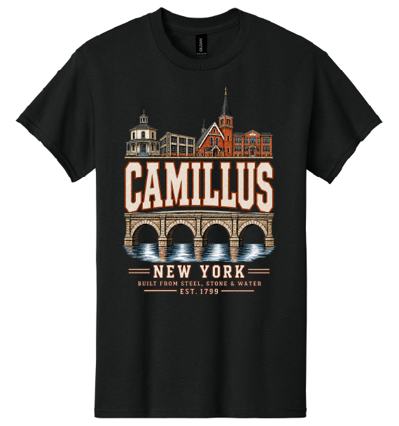 Camillus: Built From Steel, Stone & Water Tee